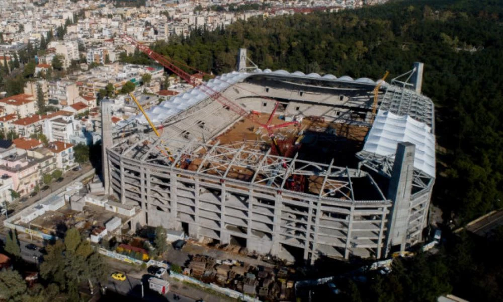 Το νέο γήπεδο της ΑΕΚ: Εντυπωσιάζει το εσωτερικό της «Αγιάς Σοφιάς»